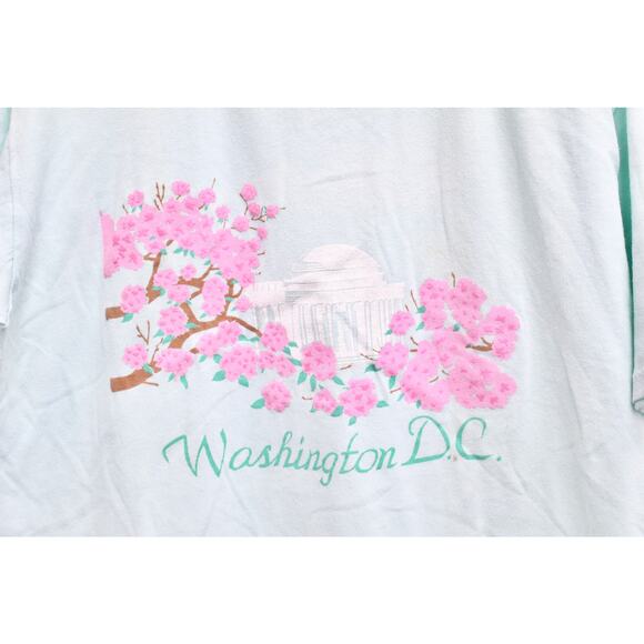 Vintage Washington DC Cherry Blossoms T Shirt XL - Picture 2 of 8